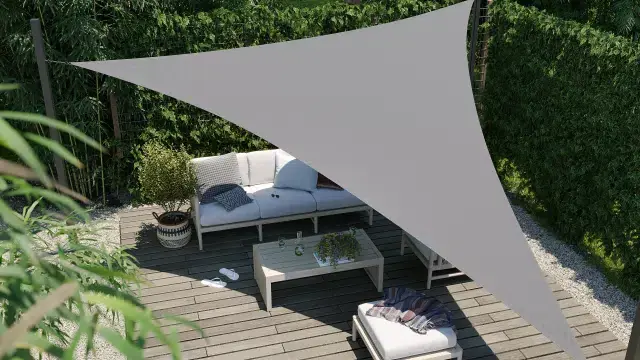 Vela de Sombreo Dreamsale 5×5 Platinum - Platinum Outdoorable