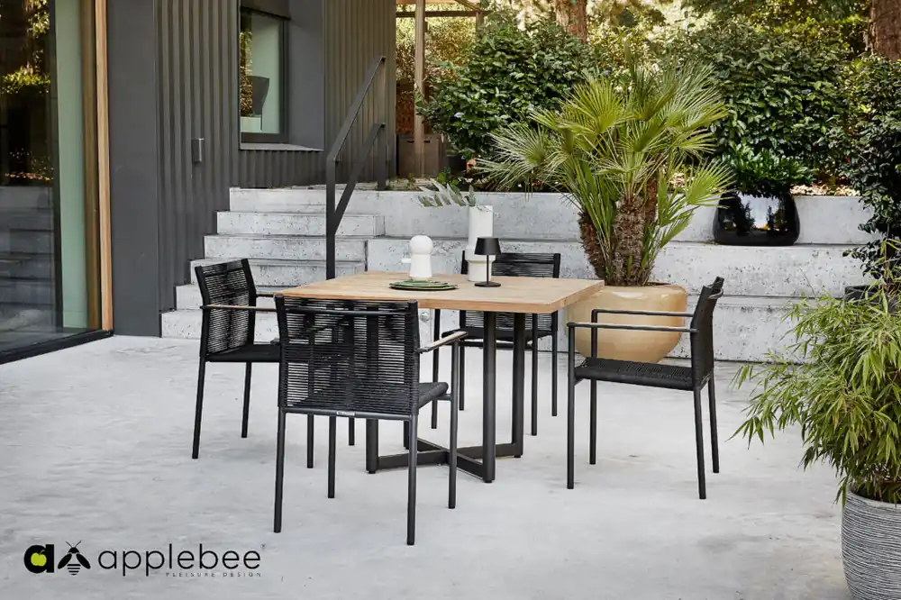 Conjunto Jakarta Dining Cuadrada Applebee