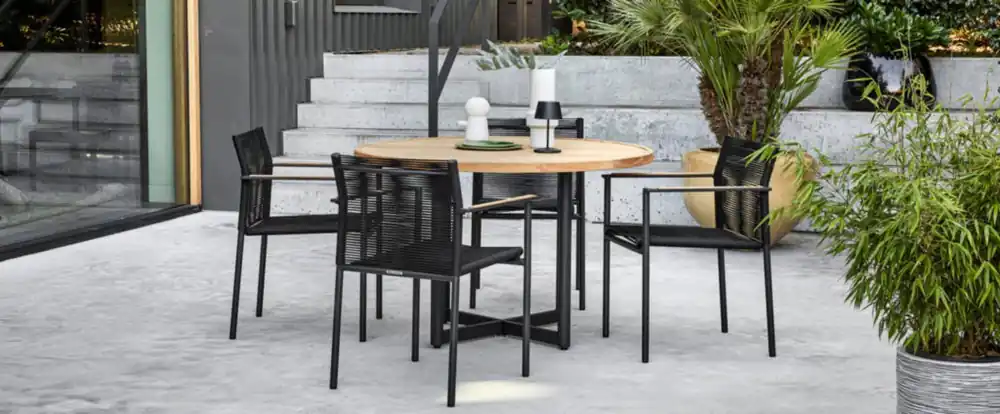 Conjunto Jakarta Dining Redonda Applebee
