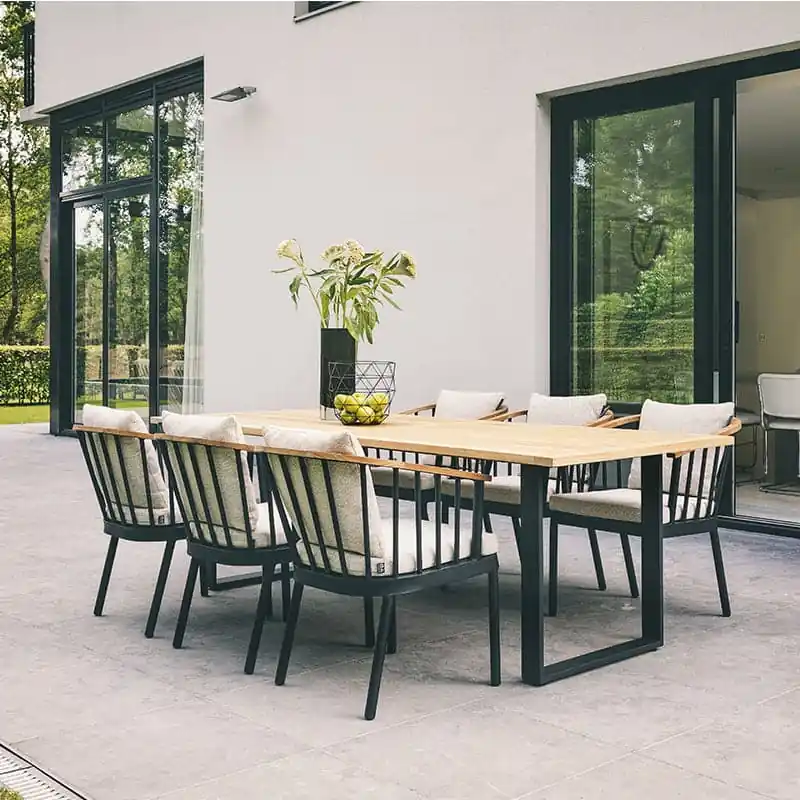 Conjunto Condor Dining 190 + 8 Sillones - Applebee
