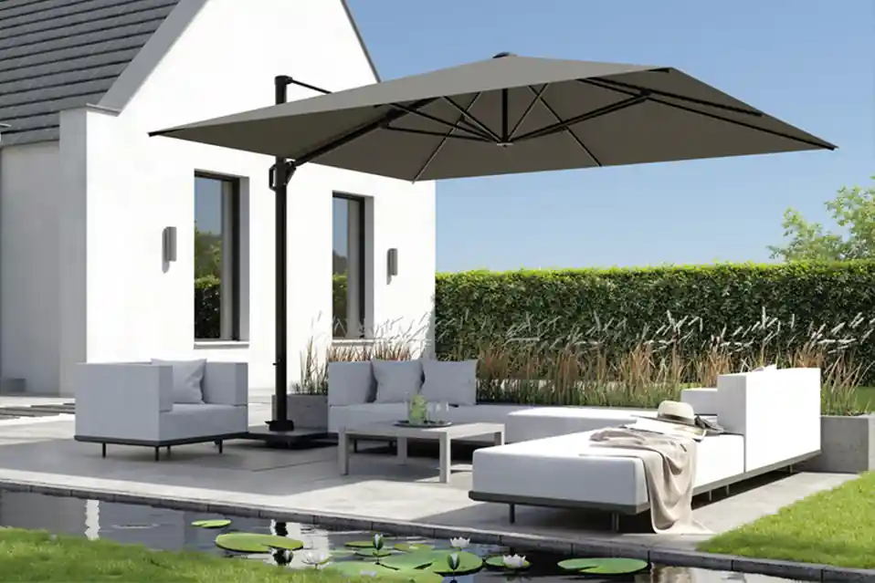 Parasol Challenger T1 350×350 Telescope Platinum - Platinum Outdoorable