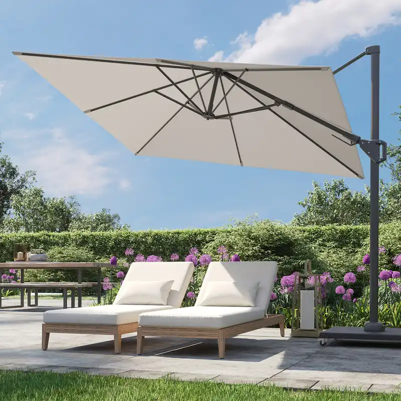 Parasol Voyager T2 Platinum - Platinum Outdoorable